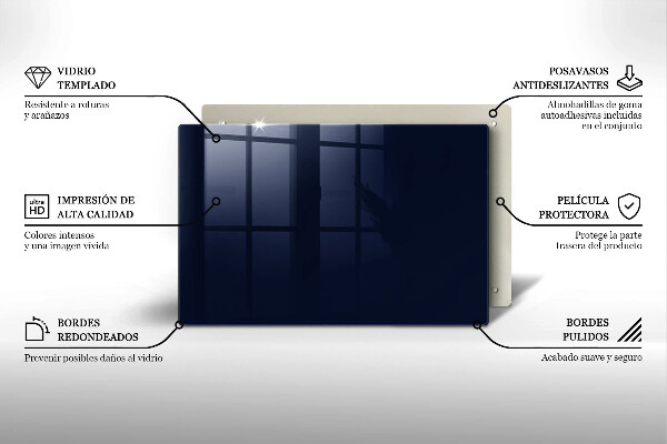 Osłona płyty indukcyjnej Kolor granatowy