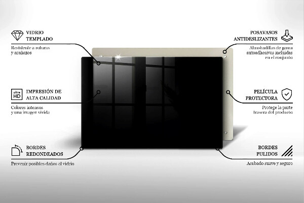 Osłona płyty indukcyjnej Kolor czarny