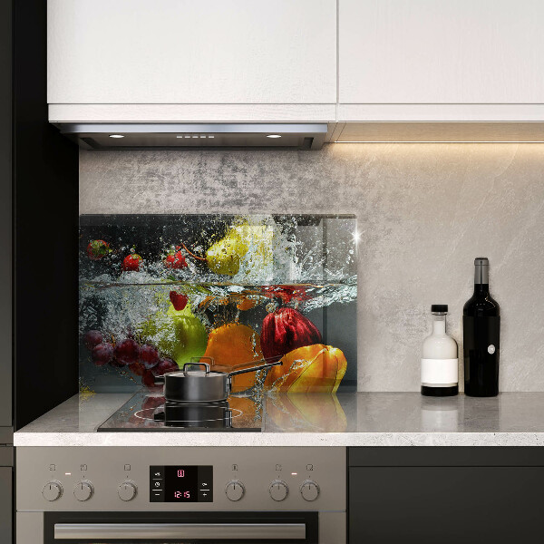 Osłona na płytę indukcyjną Soczyste owoce w wodzie