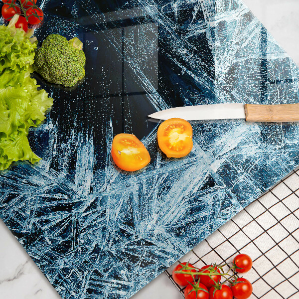 Płyta ochronna na indukcję Struktura ostry lód