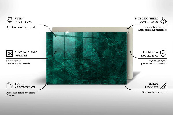 Płyta ochronna na indukcję Kamienne tło tekstura