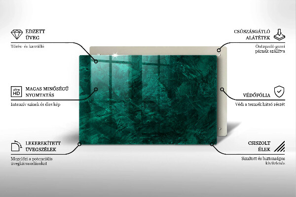 Płyta ochronna na indukcję Kamienne tło tekstura