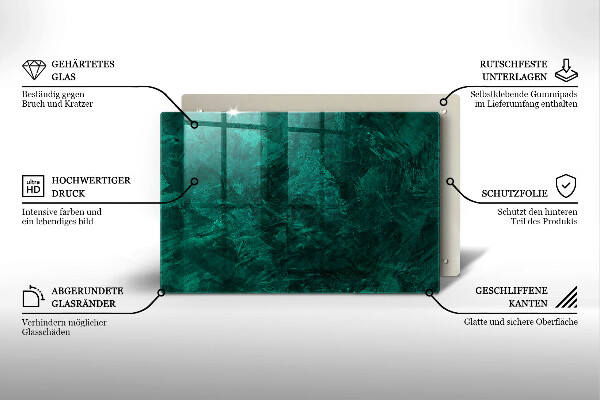 Płyta ochronna na indukcję Kamienne tło tekstura