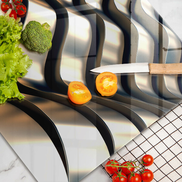 Osłona na płytę indukcyjną Metalowe kształty 3D