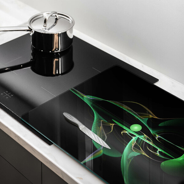 Osłona na płytę indukcyjną Nowoczesna abstrakcja