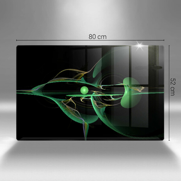 Osłona na płytę indukcyjną Nowoczesna abstrakcja