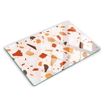 Osłona płyty indukcyjnej Dekoracyjny gres kamień