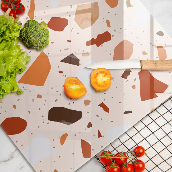 Osłona płyty indukcyjnej Dekoracyjny gres kamień