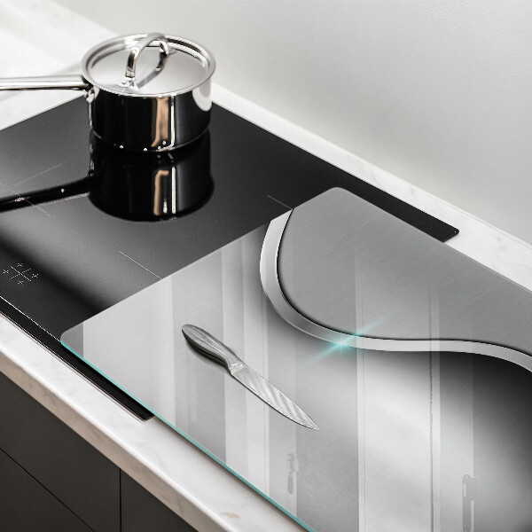 Osłona na płytę indukcyjną Metalowa abstrakcja