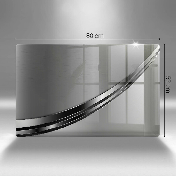 Osłona na płytę indukcyjną Metalowa abstrakcja