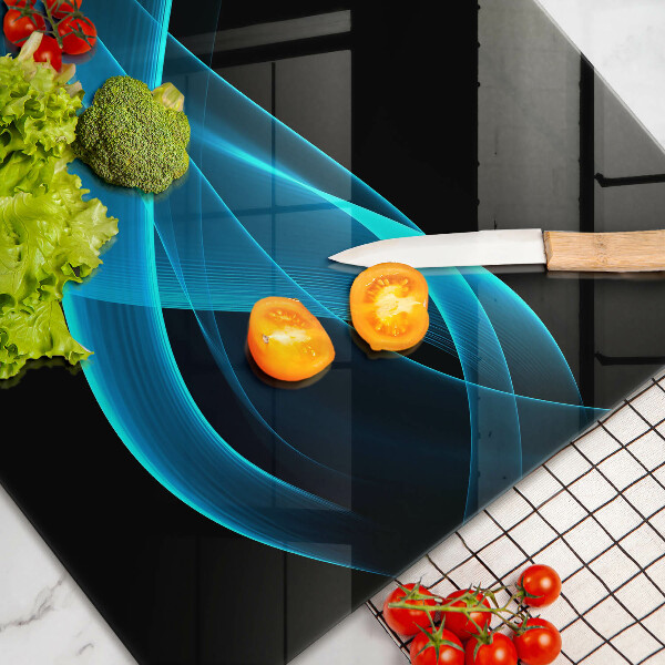 Osłona na płytę indukcyjną Niebieska abstrakcja