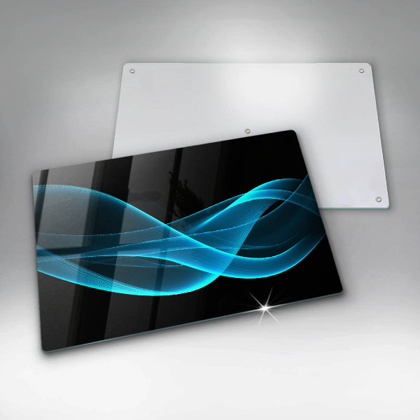 Osłona na płytę indukcyjną Niebieska abstrakcja