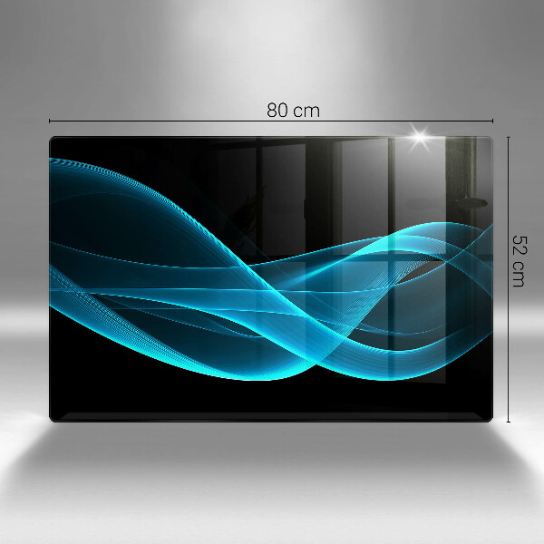 Osłona na płytę indukcyjną Niebieska abstrakcja