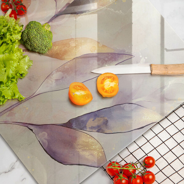 Osłona na płytę indukcyjną Malowane boho liście