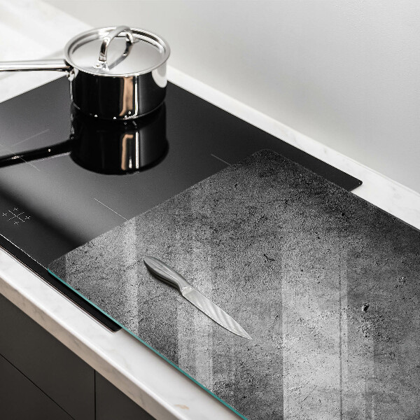 Osłona na płytę indukcyjną Beton kamień tekstura