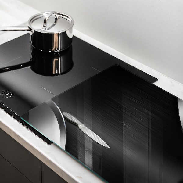 Osłona na płytę indukcyjną Metalowa abstrakcja