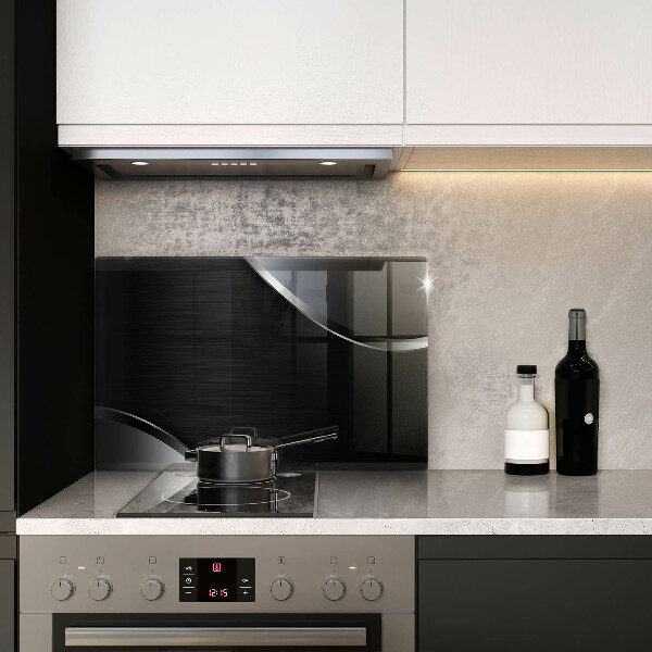 Osłona na płytę indukcyjną Metalowa abstrakcja