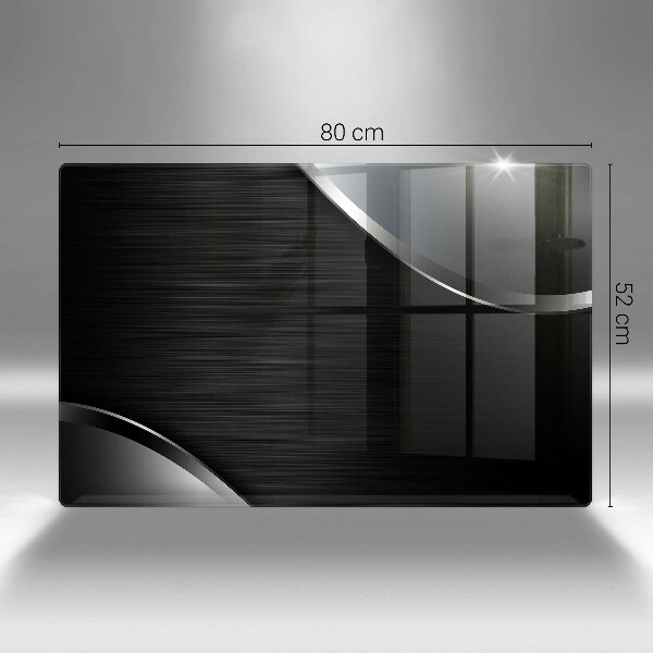 Osłona na płytę indukcyjną Metalowa abstrakcja