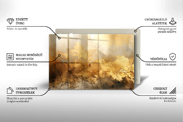 Osłona płyty indukcyjnej Bogata tekstura