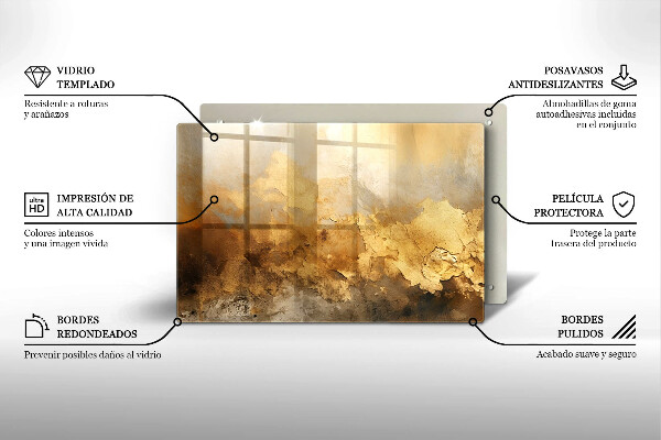 Osłona płyty indukcyjnej Bogata tekstura