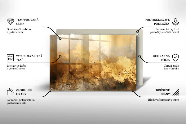 Osłona płyty indukcyjnej Bogata tekstura