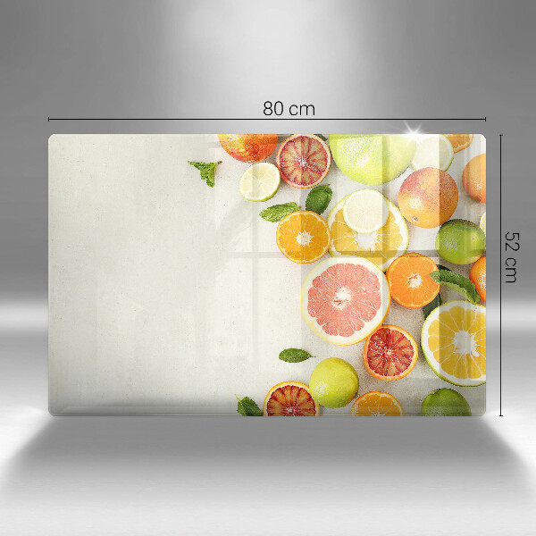 Osłona płyty indukcyjnej Owoce cytrusy
