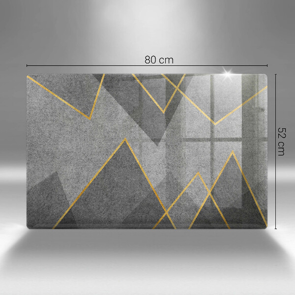 Osłona płyty indukcyjnej Ostre kształty