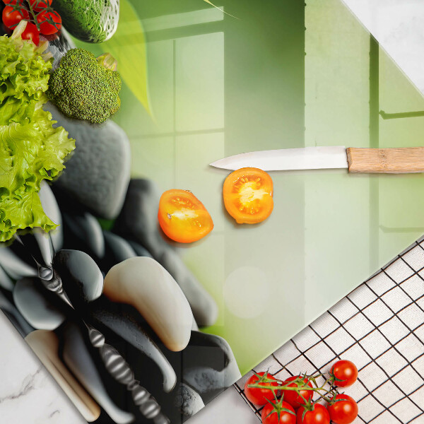 Osłona płyty indukcyjnej Zen bambus kamienie