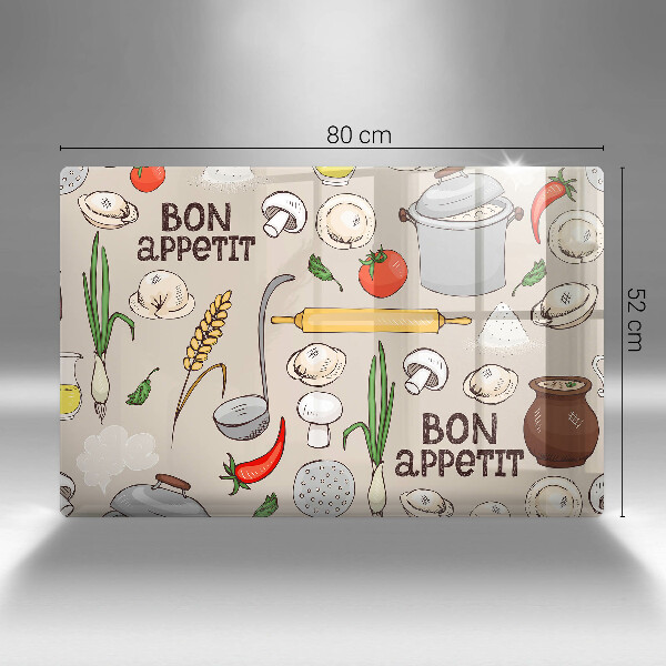 Osłona płyty indukcyjnej Ilustracja kuchnia