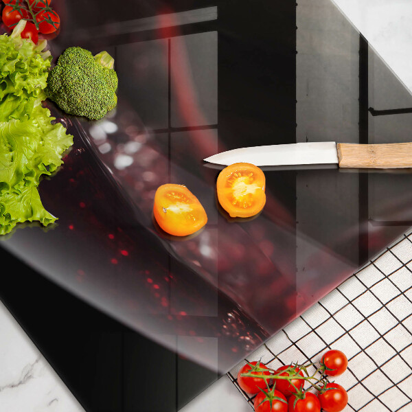 Osłona płyty indukcyjnej Czerwone wino kieliszek