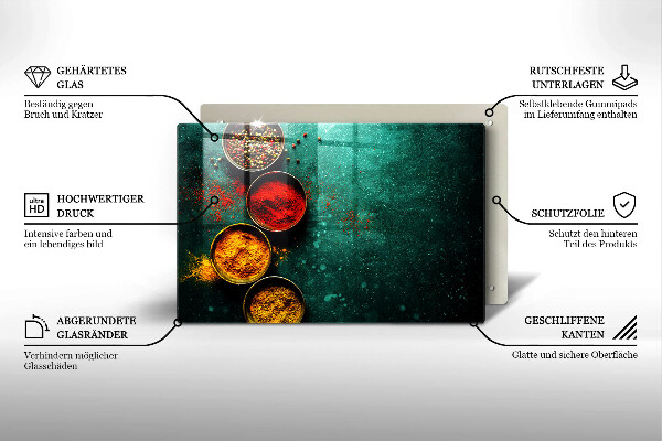 Osłona płyty indukcyjnej Orientalne przyprawy