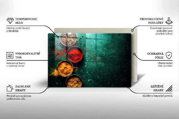 Osłona płyty indukcyjnej Orientalne przyprawy