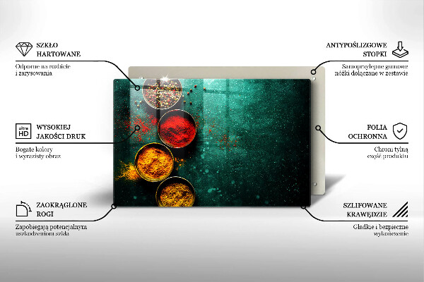 Osłona płyty indukcyjnej Orientalne przyprawy
