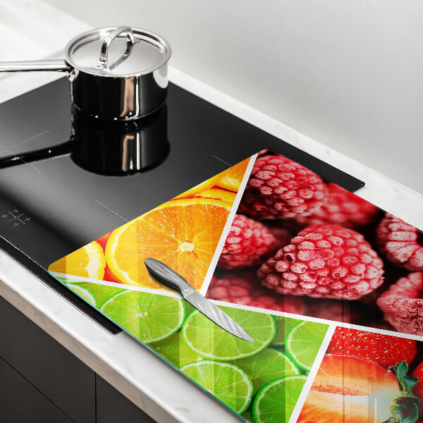 Osłona płyty indukcyjnej Kolorowe owoce