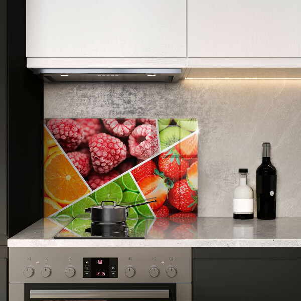 Osłona płyty indukcyjnej Kolorowe owoce