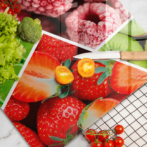 Osłona płyty indukcyjnej Kolorowe owoce