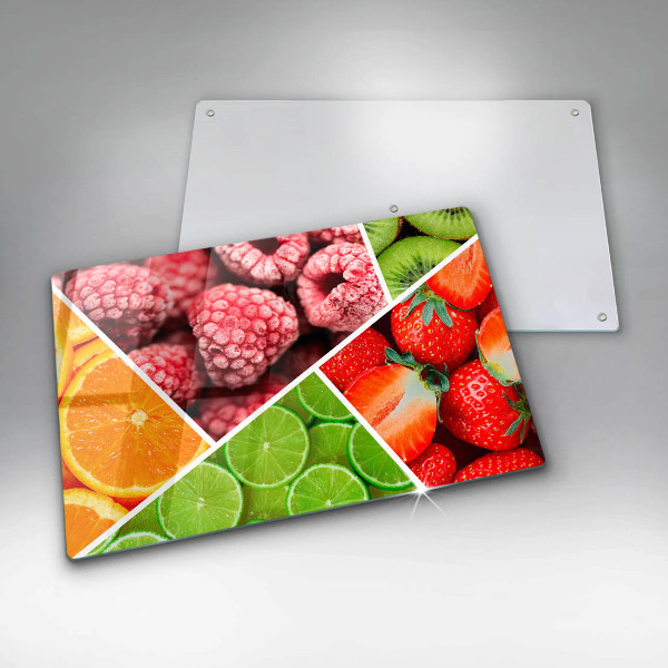 Osłona płyty indukcyjnej Kolorowe owoce