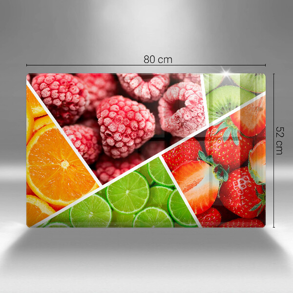 Osłona płyty indukcyjnej Kolorowe owoce