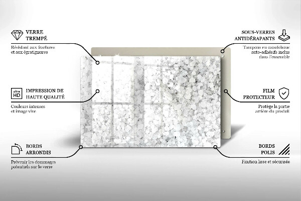 Osłona płyty indukcyjnej Kryształy soli
