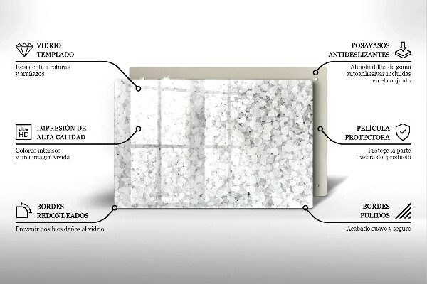Osłona płyty indukcyjnej Kryształy soli