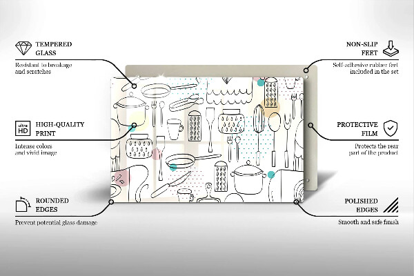 Osłona płyty indukcyjnej Akcesoria kuchenne