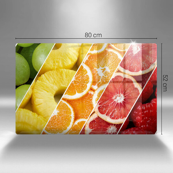 Osłona płyty indukcyjnej Kolorowe owoce