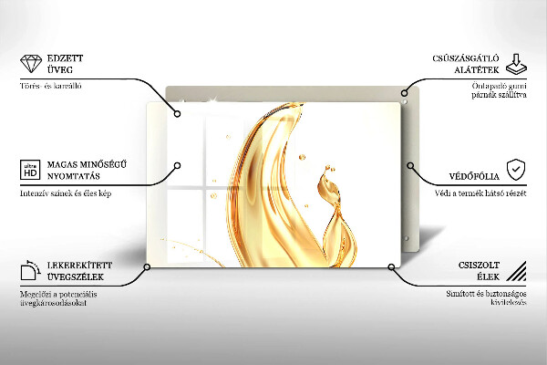 Osłona płyty indukcyjnej Oliwa z oliwek