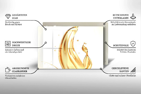 Osłona płyty indukcyjnej Oliwa z oliwek