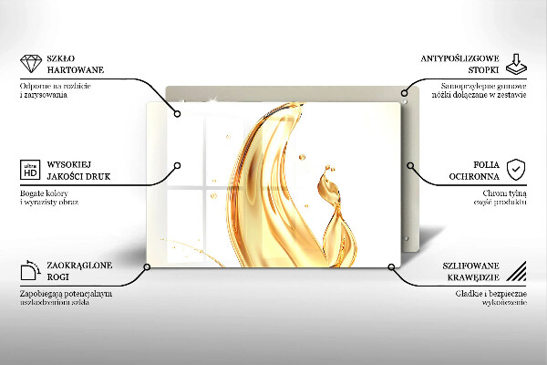 Osłona płyty indukcyjnej Oliwa z oliwek