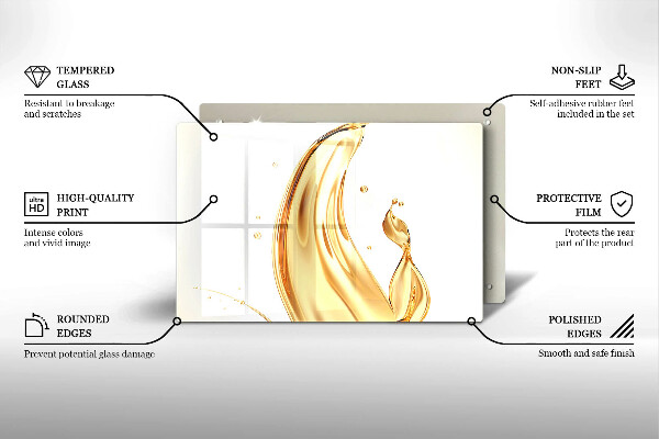 Osłona płyty indukcyjnej Oliwa z oliwek