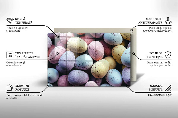 Osłona płyty indukcyjnej Wielkanocne jajka