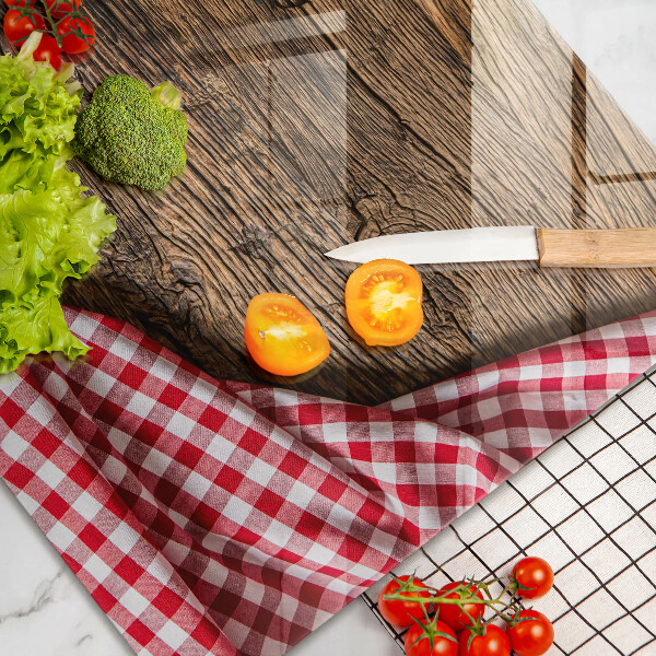 Osłona płyty indukcyjnej Drewniany stół