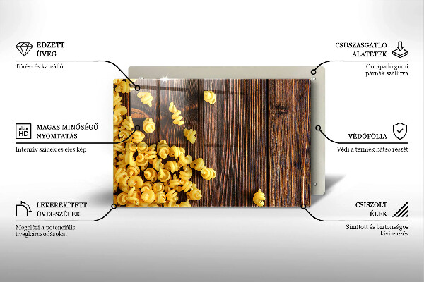 Osłona płyty indukcyjnej Makaron na stole