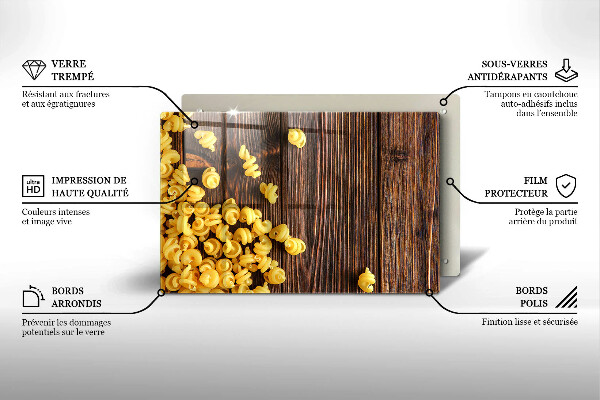 Osłona płyty indukcyjnej Makaron na stole
